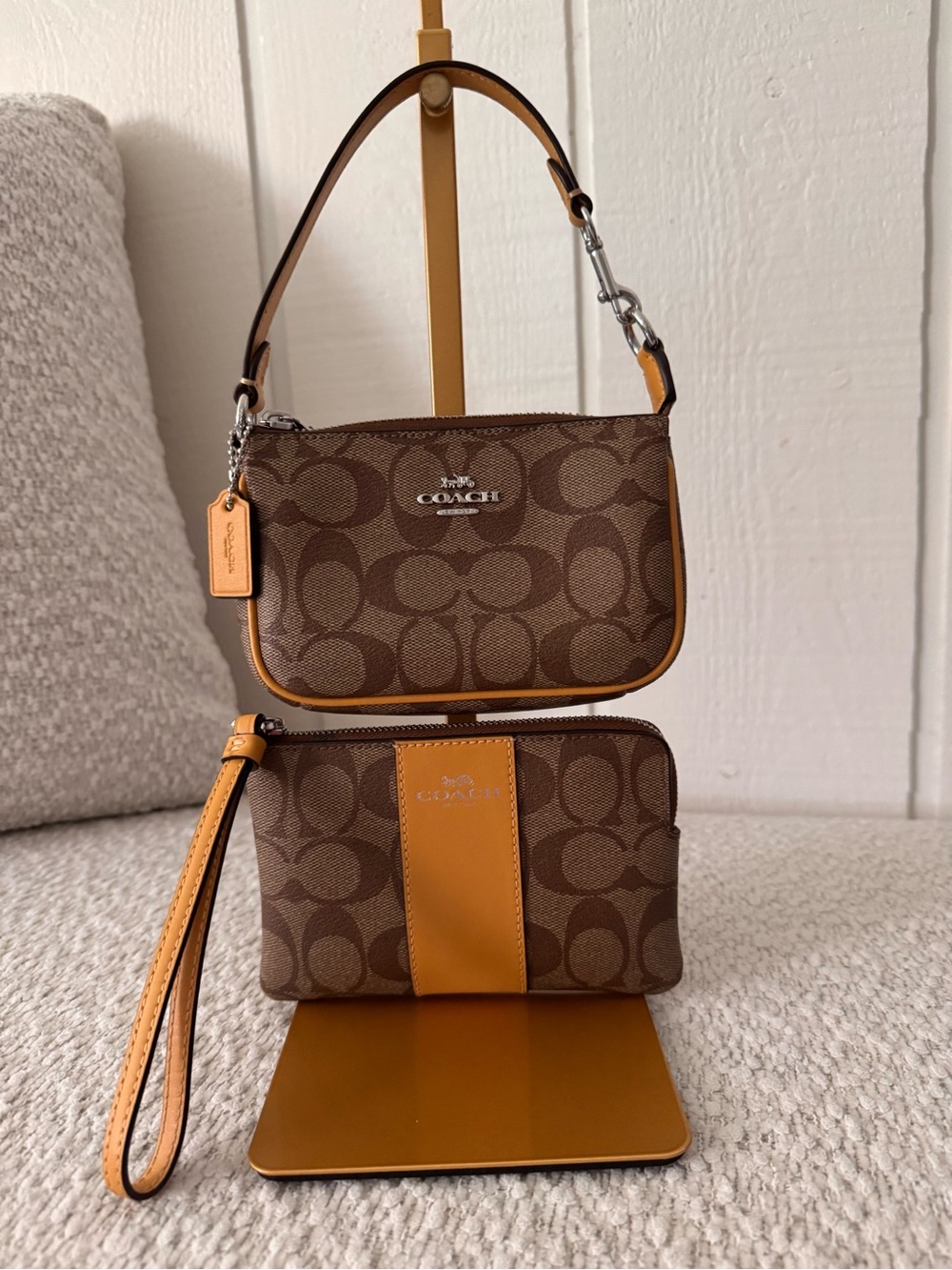 Coach bundles ( Nolita & wristlet)